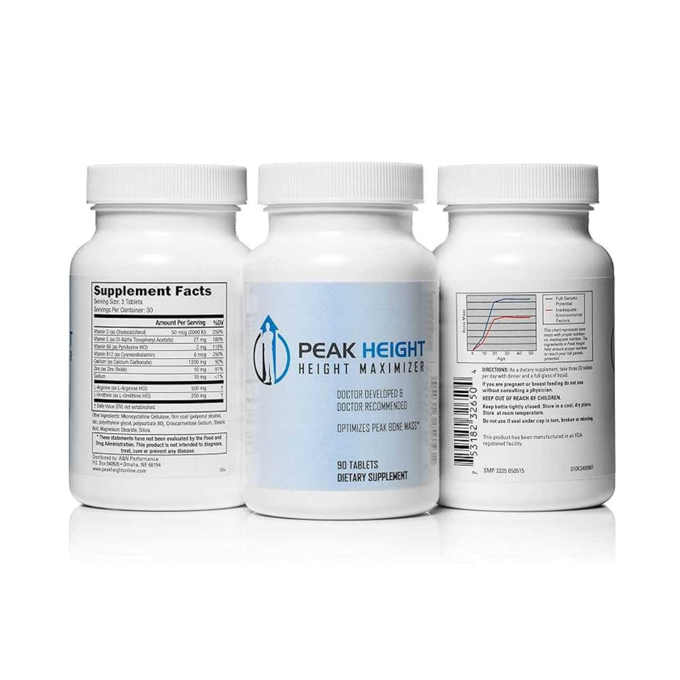 Peak Height Height Maximizer – 90 Tablets