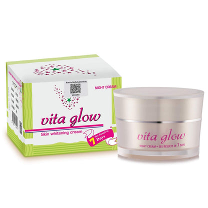 vita glo cream jar 