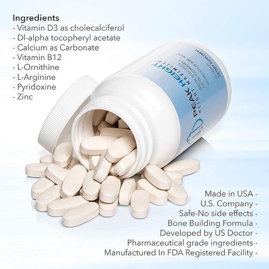 ingredients of peak height 