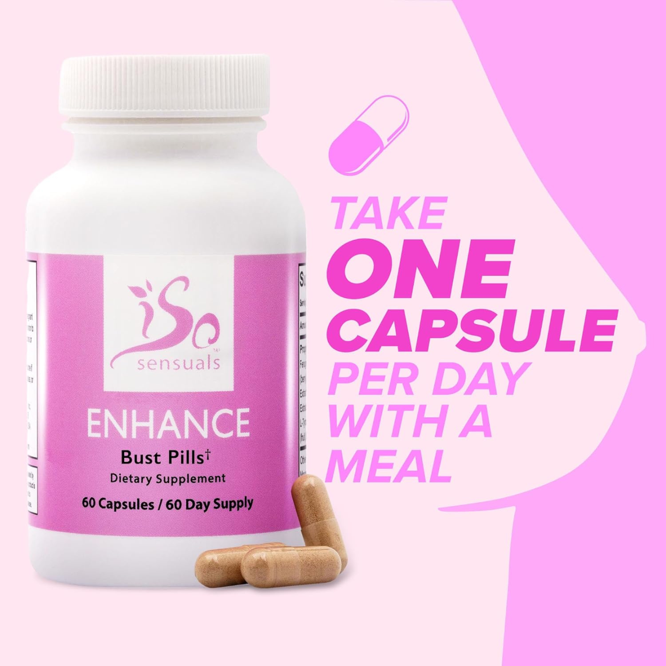 IsoSensuals Enhance Breast Enlargement Pills