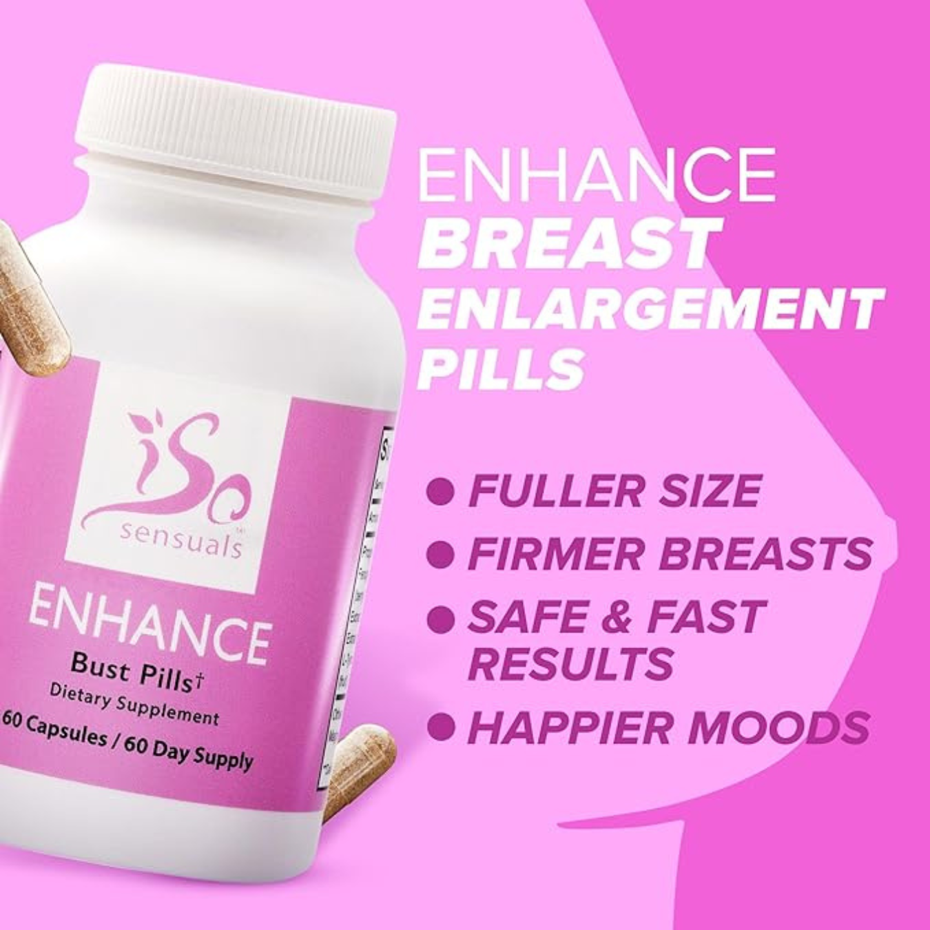 IsoSensuals Enhance Breast Enlargement Pills