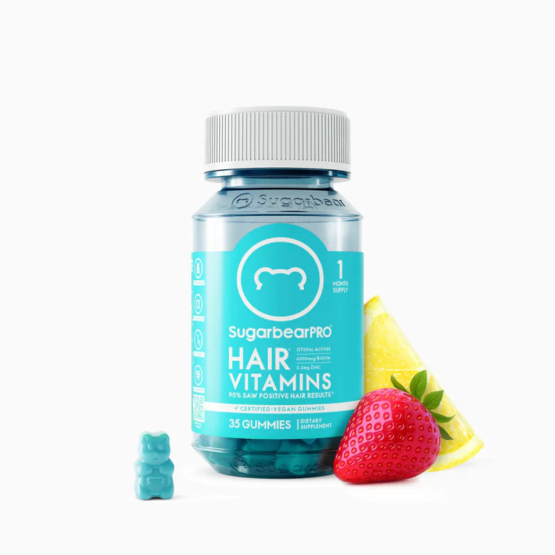 SugarBear Hair Vitamins Gummies – 35 Vegan Gummies
